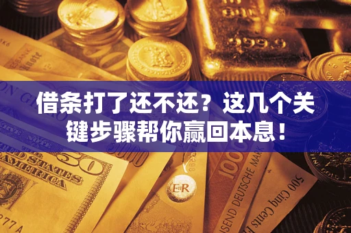 武汉借条打了还不还？这几个关键步骤帮你赢回本息！