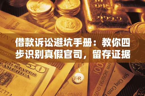 武汉借款诉讼避坑手册：教你四步识别真假官司，留存证据不踩雷