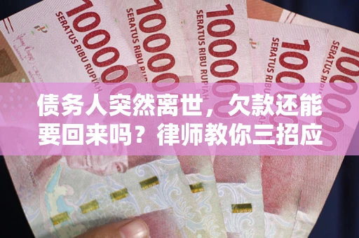 武汉债务人突然离世，欠款还能要回来吗？律师教你三招应对