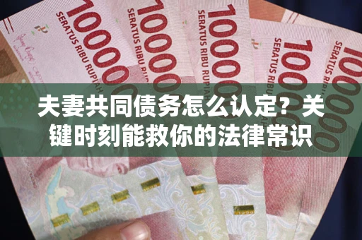 武汉夫妻共同债务怎么认定？关键时刻能救你的法律常识