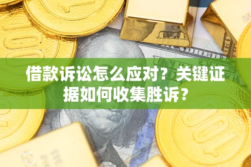 武汉借款诉讼怎么应对？关键证据如何收集胜诉？